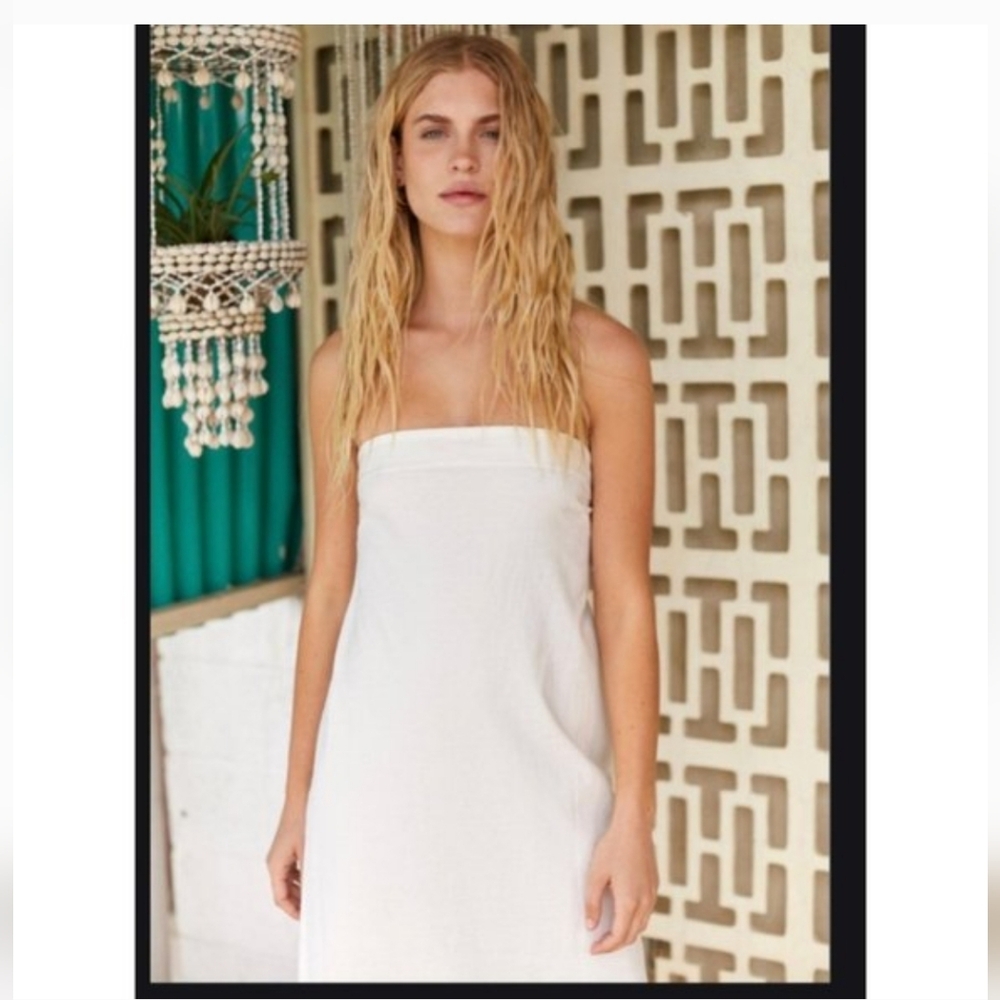 NWOT Free People Beach Elizabeth Midi Cotton Dress